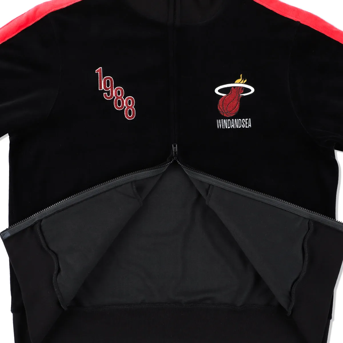 NBA x WDS VELOUR JACKET / MIAMI_HEAT