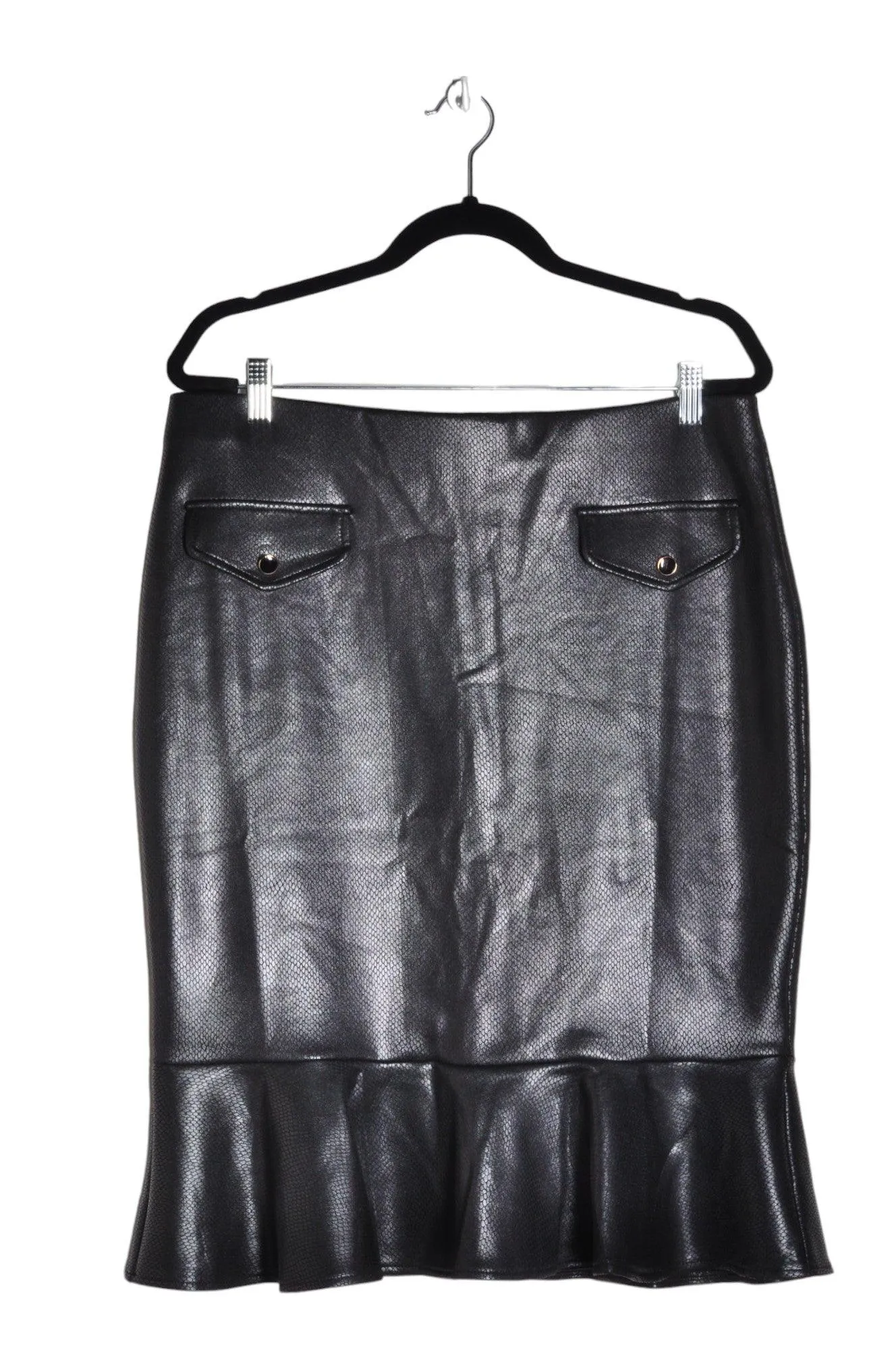 NEW YORK CLOTHING CO. Women Casual Skirts Regular fit in Black - L
