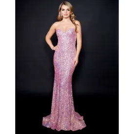 Nina Canacci rose gold sequin dress, sizes 2 & 10, NEW WITH TAGS!