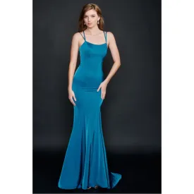 Nina Canacci teal dress, size 10, NEW WITH TAGS!