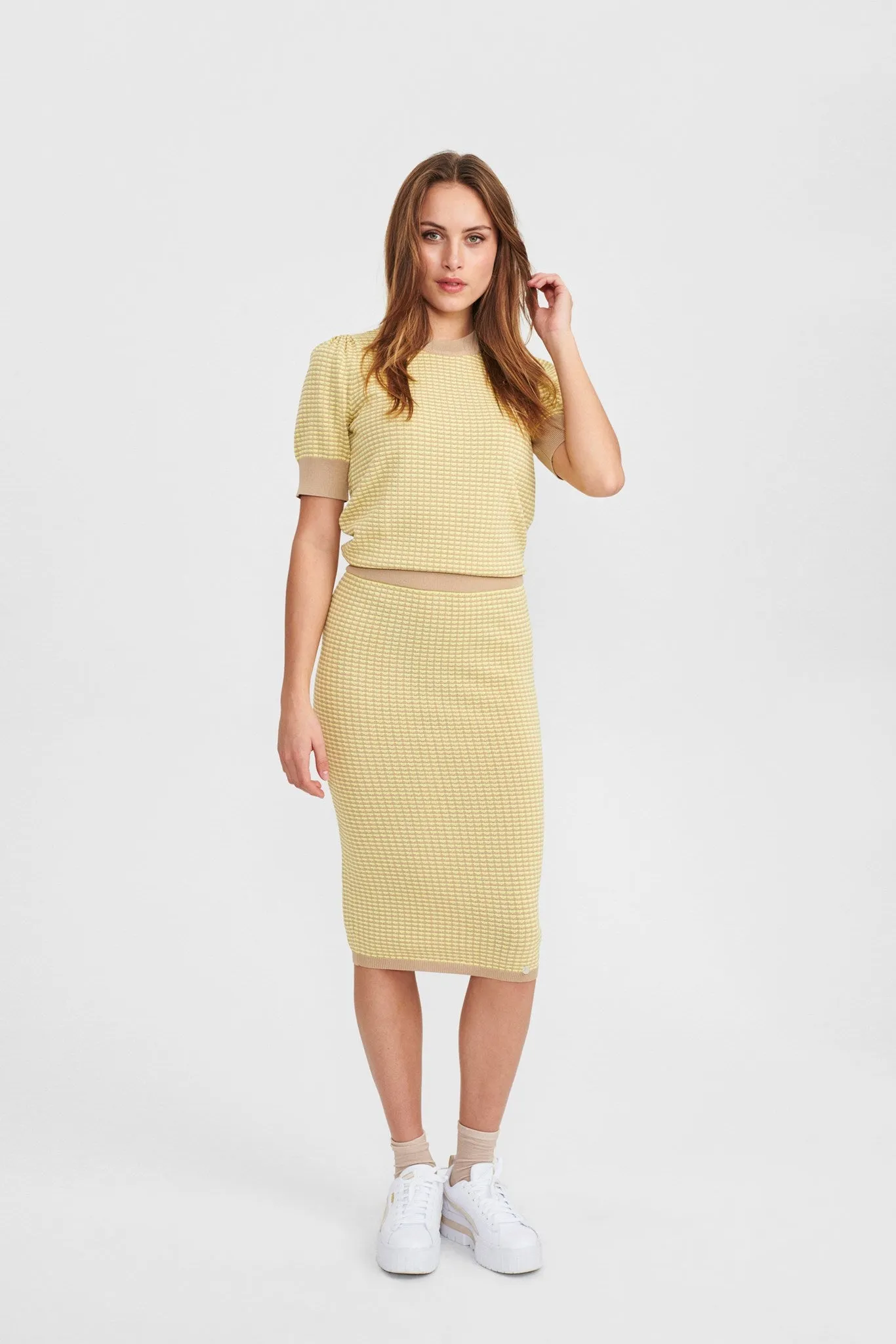 NUALISSA SKIRT - Popcorn