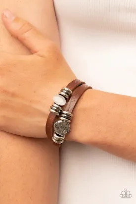 Open Door Jewelry - All Willy-Nilly - Silver Bracelet - Paparazzi Accessories