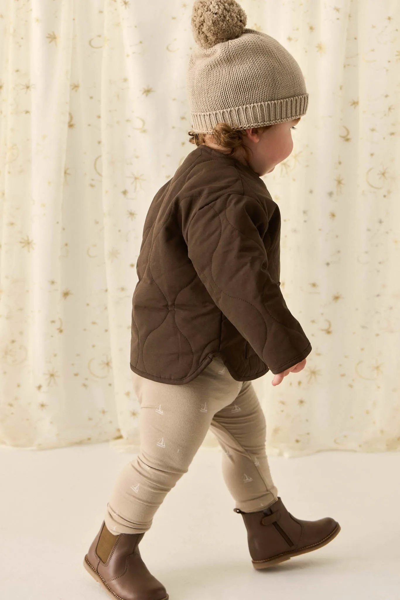Organic Cotton Everyday Legging - Set Sail Vintage Taupe