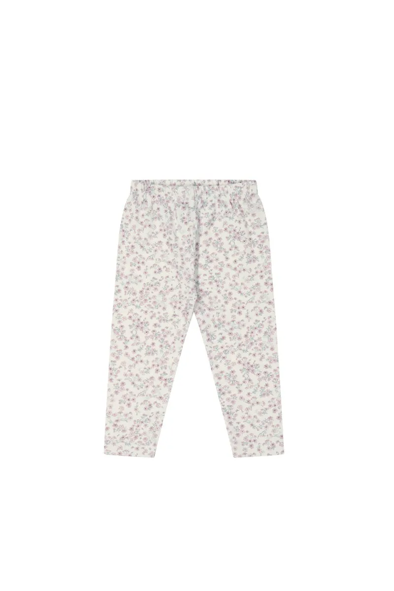 Organic Cotton Legging - Posy Floral