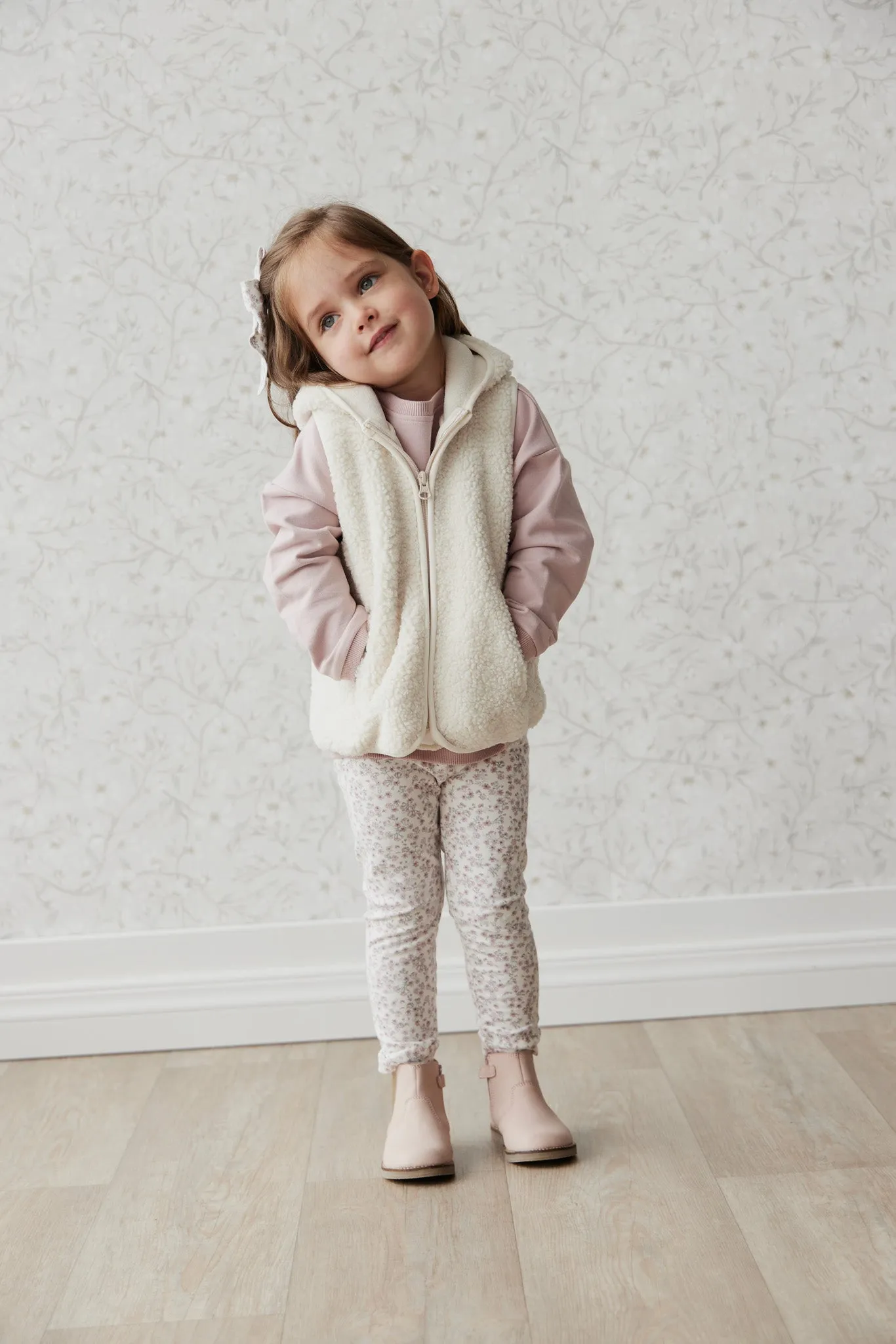 Organic Cotton Legging - Posy Floral