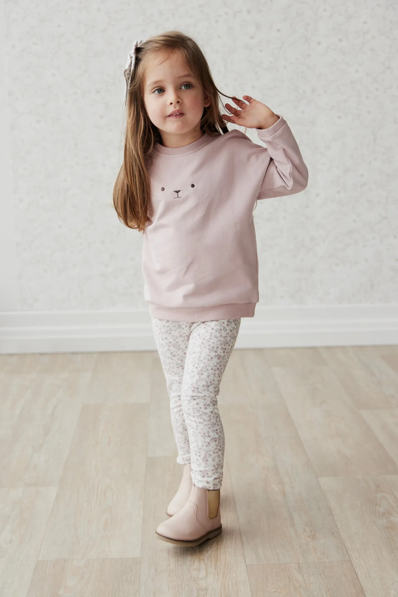 Organic Cotton Legging - Posy Floral
