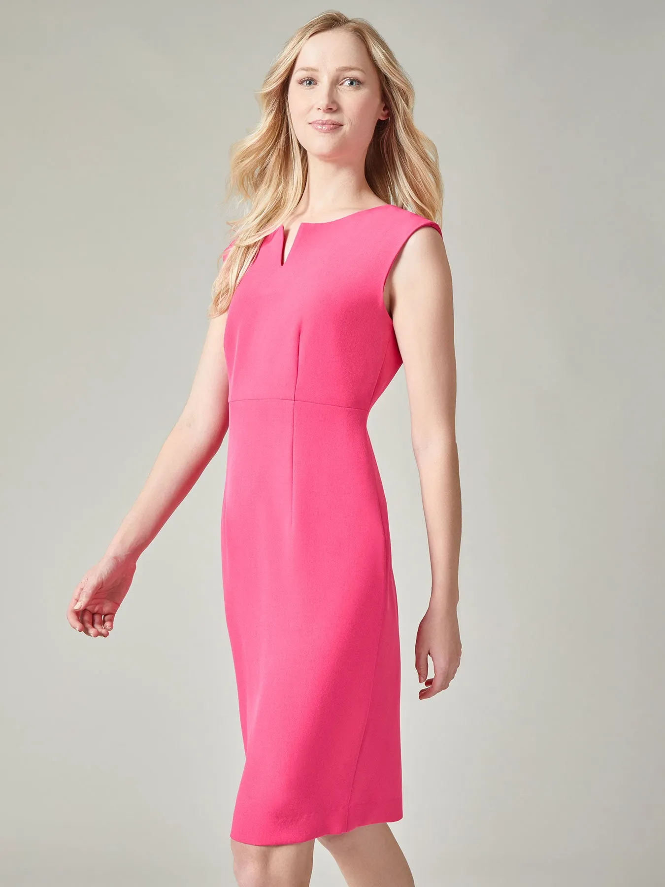 Plus Charlotte Dress, Iconic Stretch Crepe