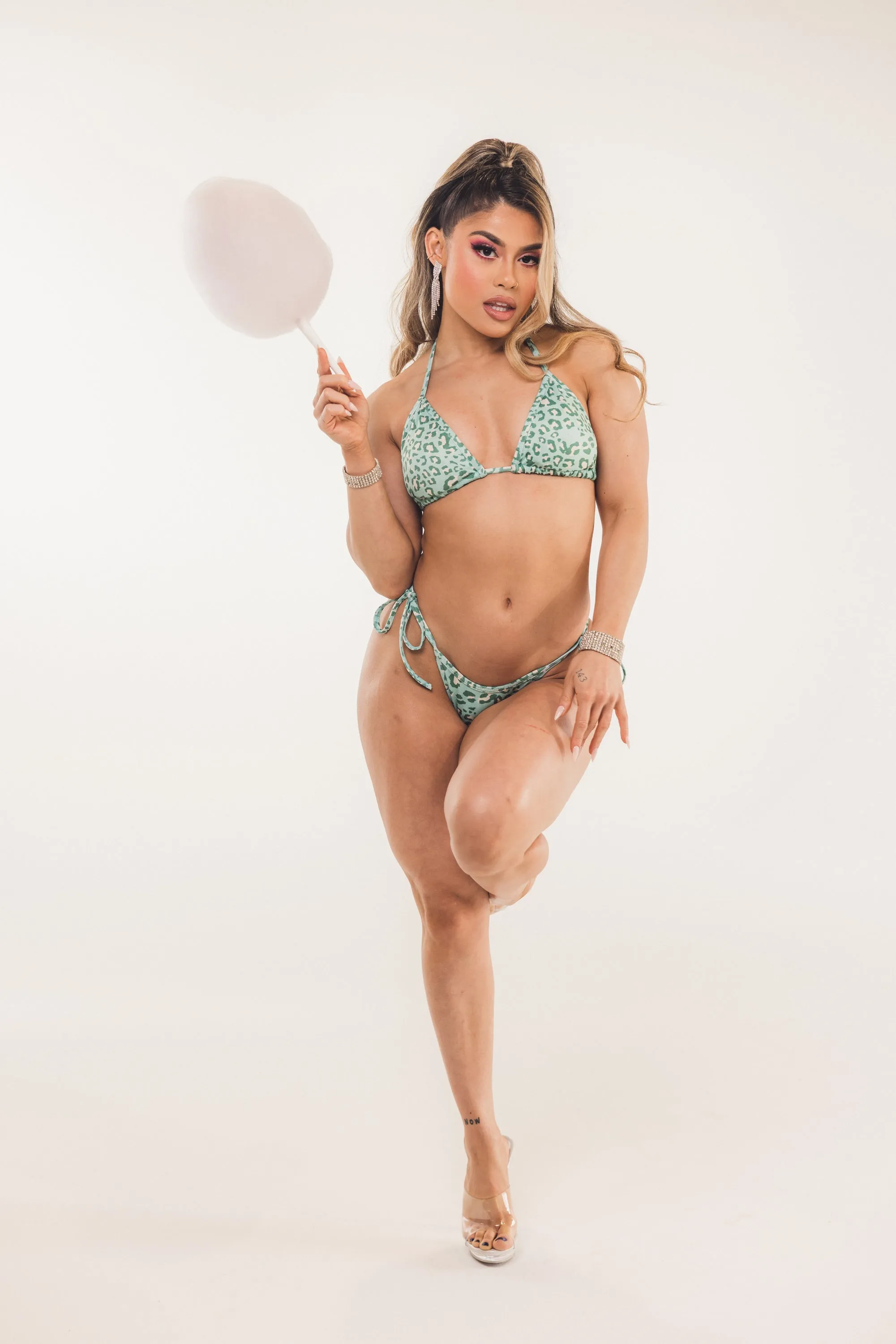 Premade Forest Leopard Posing Suit (P-019)