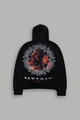 Rise To Darkness "Chambers" Zip Hoodie in Black