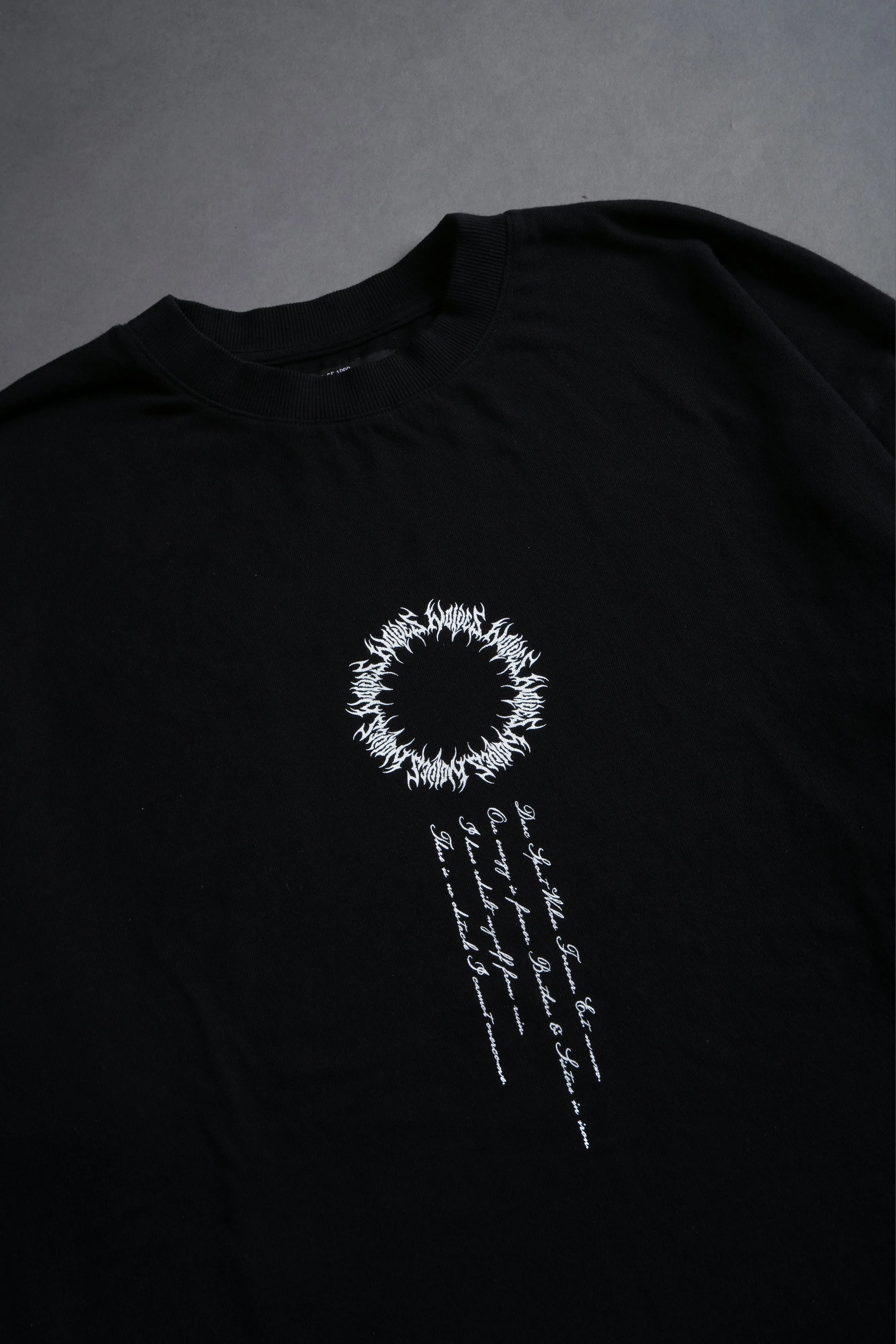Rise To Darkness "Premium" Oversized Tee in Black