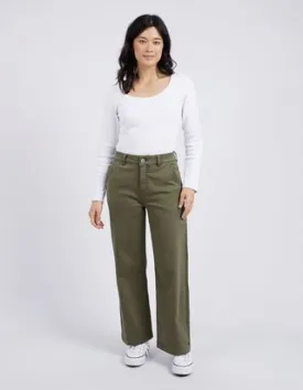 Scarlett Wide Leg Pants - Clover