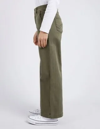 Scarlett Wide Leg Pants - Clover