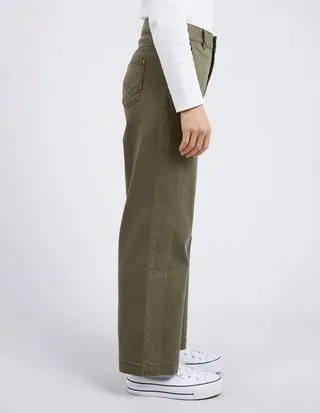 Scarlett Wide Leg Pants - Clover