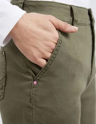 Scarlett Wide Leg Pants - Clover