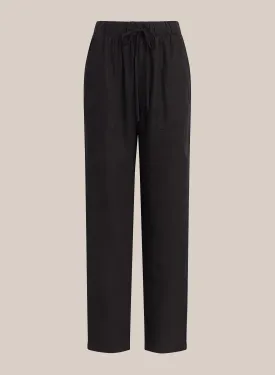 Side Ladder Trim Pocket Trouser - Black