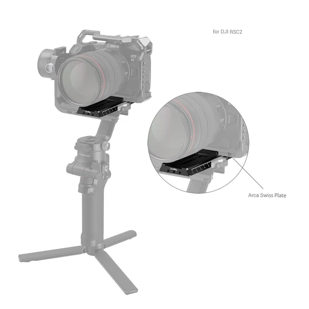 SmallRig Quick Release Plate with Arca-Swiss for DJI RS 3/RS 4 3061