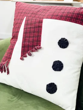 Snowman Pillow Pattern (Downloadable)