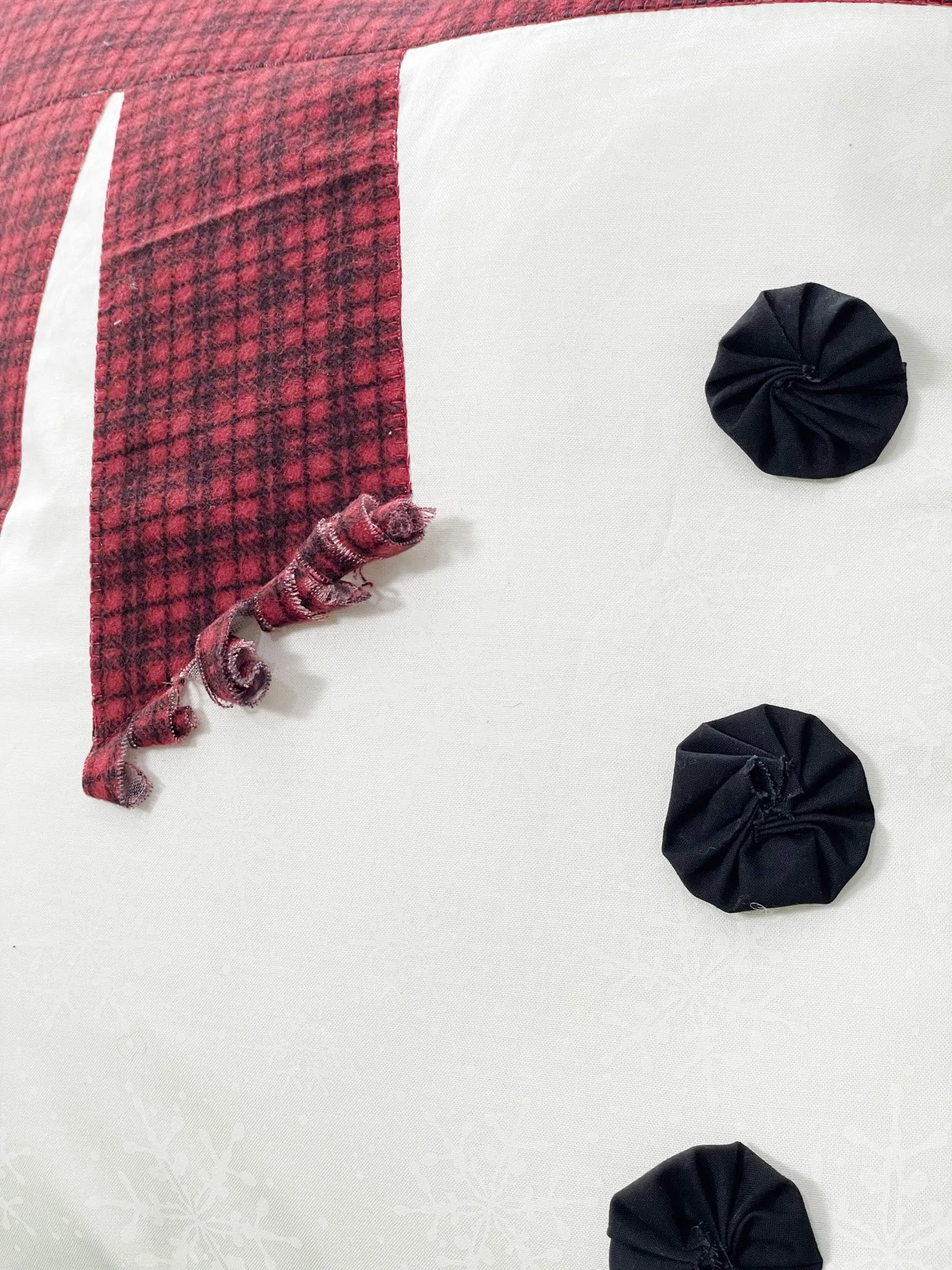 Snowman Pillow Pattern (Downloadable)
